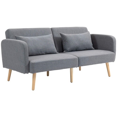 Two seater click clack - two-seater, sofa
