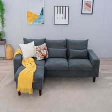 3 Seater with Footstool Chaise