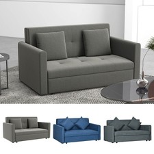 Convertible 2 Seater Sofa Bed