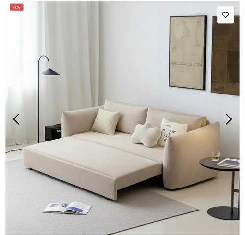 Meera two seater sofa bed - , with