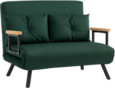 HOMCOM 2 Seater Sofa Bed