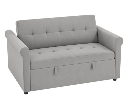 Homcom two seater - homcom, velvet-feel