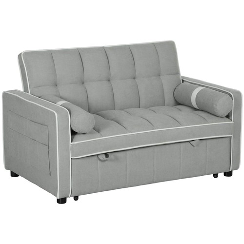 Two seater linen - two-seater, linen-look
