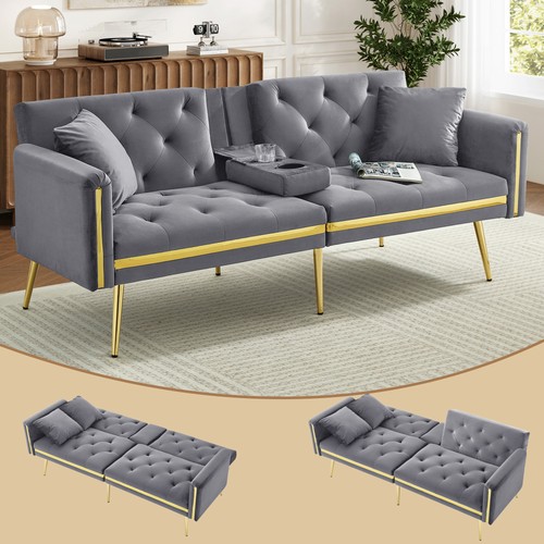 Two seater sofa bed with - two-seater,