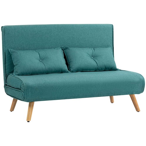 Two seater linen - two-seater, sofa